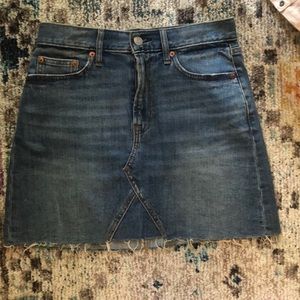 Gap denim skirt